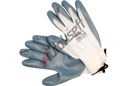 YATO Pracovn� rukavice nylon/nytrylit 1 p�r YTO YT-7474, YT-7474