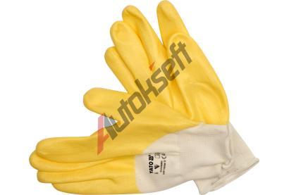 YATO Rukavice pracovn� PE / NITRYLIT, 10" 1 p�r YTO YT-7481, YT-7481