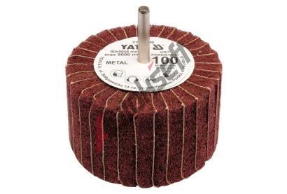 YATO Kotou� lamelov� radi�ln� 80x50 P-100 s h��del� 6 mm YTO YT-83399, YT-83399