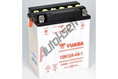YUASA Startovac baterie Conventional 12 Volt YUS 12N12A-4A-1, 12N12A-4A-1