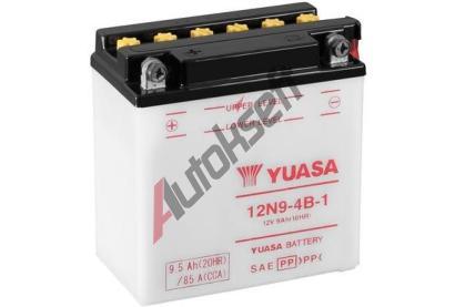 YUASA Startovac baterie Conventional 12 Volt YUS 12N9-4B-1, 12N9-4B-1