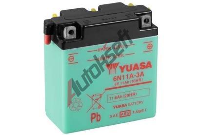YUASA Startovac� baterie Conventional 6 Volt YUS 6N11A-3A, 6N11A-3A