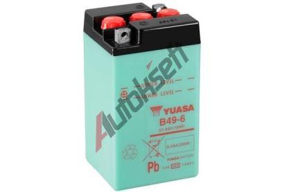 YUASA Startovac� baterie Conventional 6 Volt YUS B49-6, B49-6
