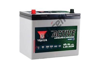 YUASA Startovac� baterie Leisure Batteries YUS L26-AGM, L26-AGM