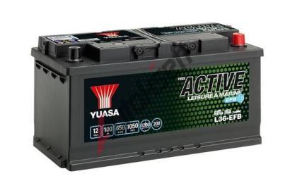 YUASA Startovac� baterie Leisure Batteries YUS L36-EFB, L36-EFB