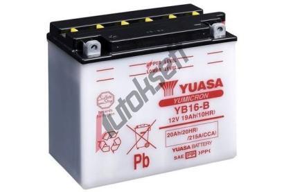 YUASA Startovac baterie YuMicron YUS YB16-B, YB16-B