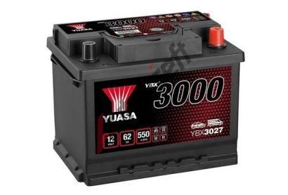 YUASA Startovac baterie YBX3000 SMF Batteries YUS YBX3027, YBX3027