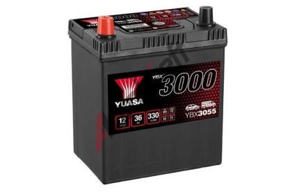 YUASA Startovac baterie YBX3000 SMF Batteries YUS YBX3055, YBX3055
