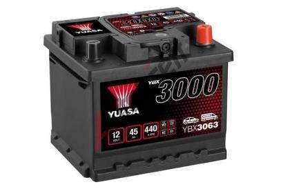 YUASA Startovac baterie YBX3000 SMF Batteries YUS YBX3063, YBX3063