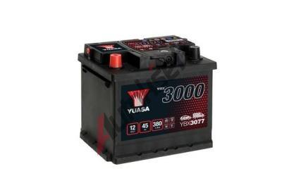 YUASA Startovac baterie YBX3000 SMF Batteries YUS YBX3077, YBX3077