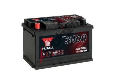 YUASA Startovac baterie YBX3000 SMF Batteries YUS YBX3086, YBX3086