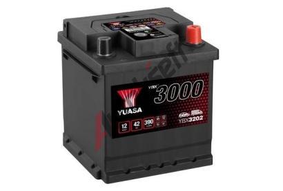 YUASA Startovac baterie YBX3000 SMF Batteries YUS YBX3202, YBX3202