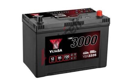 YUASA Startovac baterie YBX3000 SMF Batteries YUS YBX3335, YBX3335