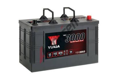 YUASA Startovac baterie Super Heavy Duty Battery YUS YBX3663, YBX3663