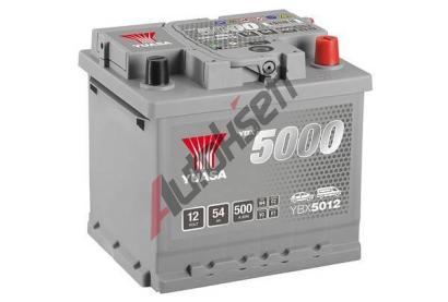 YUASA Startovac baterie YBX5000 Silver High Performance SMF Batteries YUS YBX5012, YBX5012