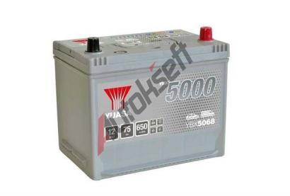 YUASA Startovac baterie YBX5000 Silver High Performance SMF Batteries YUS YBX5068, YBX5068