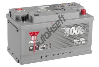 YUASA Startovac baterie YBX5000 Silver High Performance SMF Batteries YUS YBX5110, YBX5110