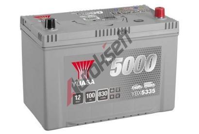 YUASA Startovac baterie YBX5000 Silver High Performance SMF Batteries YUS YBX5335, YBX5335