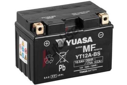 YUASA Startovac baterie Maintenance Free YUS YT12A-BS, YT12A-BS