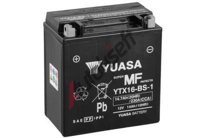 YUASA Startovac� baterie Maintenance Free YUS YTX16-BS-1, YTX16-BS-1