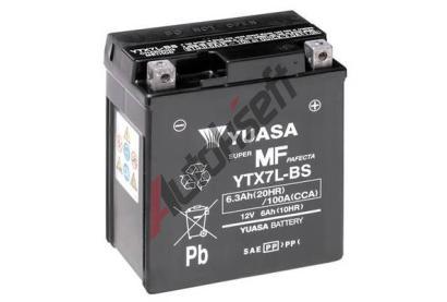 YUASA Startovac baterie Maintenance Free YUS YTX7L-BS, YTX7L-BS