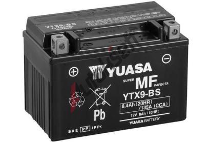 YUASA Startovac baterie Maintenance Free YUS YTX9-BS, YTX9-BS