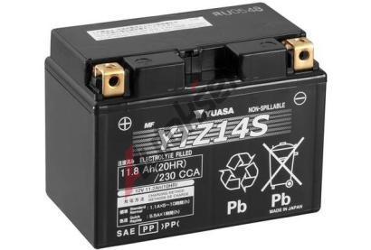 YUASA Startovac baterie High Performance Maintenance Free YUS YTZ14S, YTZ14S
