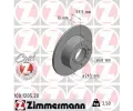 ZIMMERMANN Brzdov kotou COAT Z - 245 mm ‐ ZIM 100.1205.20