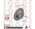 Brzdový kotouč ZIMMERMANN ‐ ZIM 100.1217.52 Brzdový kotouč ZIMMERMANN ‐ ZIM 100.1217.52