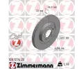 Brzdový kotouč ZIMMERMANN ‐ ZIM 100.1234.20 Brzdový kotouč ZIMMERMANN ‐ ZIM 100.1234.20