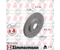 Brzdový kotouč ZIMMERMANN ‐ ZIM 100.1234.52 Brzdový kotouč ZIMMERMANN ‐ ZIM 100.1234.52