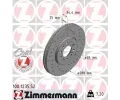 Brzdový kotouč ZIMMERMANN ‐ ZIM 100.1235.52 Brzdový kotouč ZIMMERMANN ‐ ZIM 100.1235.52