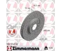 Brzdový kotouč ZIMMERMANN ‐ ZIM 100.1249.52 Brzdový kotouč ZIMMERMANN ‐ ZIM 100.1249.52