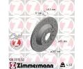 ZIMMERMANN Brzdov kotou SPORT COAT Z - 282 mm ‐ ZIM 100.3315.52