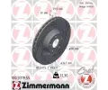 ZIMMERMANN Brzdov kotou BLACK Z 347 mm ‐ ZIM 100.3319.55