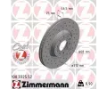 Brzdový kotouč ZIMMERMANN ‐ ZIM 100.3325.52 Brzdový kotouč ZIMMERMANN ‐ ZIM 100.3325.52