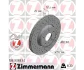 ZIMMERMANN Brzdov kotou drkovan SPORT COAT Z - 314 mm ‐ ZIM 100.3330.52