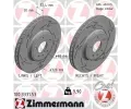 ZIMMERMANN Brzdov kotou BLACK Z - 320 mm ‐ ZIM 100.3331.53
