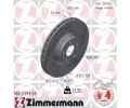 ZIMMERMANN Brzdov kotou BLACK Z 345 mm ‐ ZIM 100.3359.55