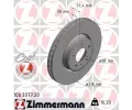 ZIMMERMANN Brzdov kotou COAT Z - 318 mm ‐ ZIM 100.3377.20