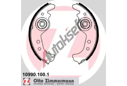 ZIMMERMANN Sada brzdovch elist ZIM 10990.100.1, 10990.100.1