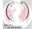 ZIMMERMANN Sada brzdovch elist ‐ ZIM 10990.101.2