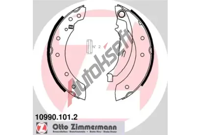 ZIMMERMANN Sada brzdovch elist ZIM 10990.101.2, 10990.101.2