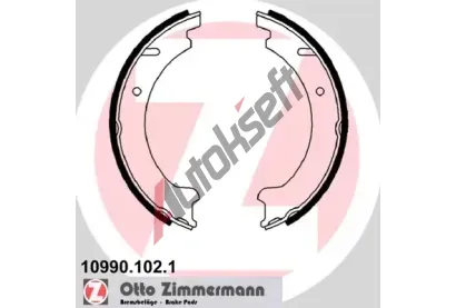 ZIMMERMANN Sada brzdovch elist parkovac brzdy ZIM 10990.102.1, 10990.102.1