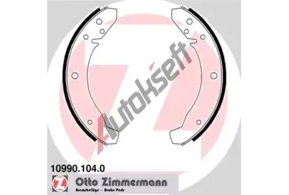 ZIMMERMANN Sada brzdovch elist ZIM 10990.104.0, 10990.104.0