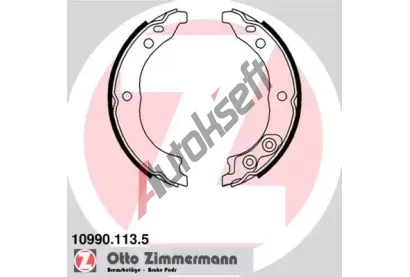 ZIMMERMANN Sada brzdovch elist parkovac brzdy ZIM 10990.113.5, 10990.113.5