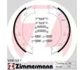 ZIMMERMANN Sada brzdovch elist parkovac brzdy ‐ ZIM 10990.128.7