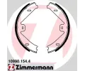 Sada brzdových čelistí parkovací brzdy ZIMMERMANN ‐ ZIM 10990.154.4  Sada brzdových čelistí parkovací brzdy ZIMMERMANN ‐ ZIM 10990.154.4