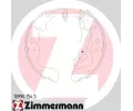 ZIMMERMANN Sada brzdovch elist ‐ ZIM 10990.154.5