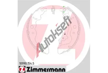 ZIMMERMANN Sada brzdovch elist ZIM 10990.154.5, 10990.154.5